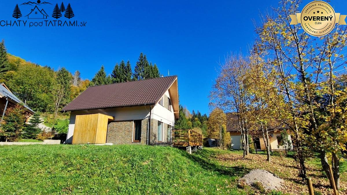 Nová 4i chata pri lese Krpáčovo Nízke Tatry