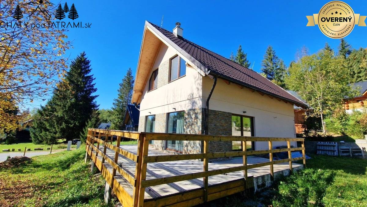Nová 4i chata pri lese Krpáčovo Nízke Tatry