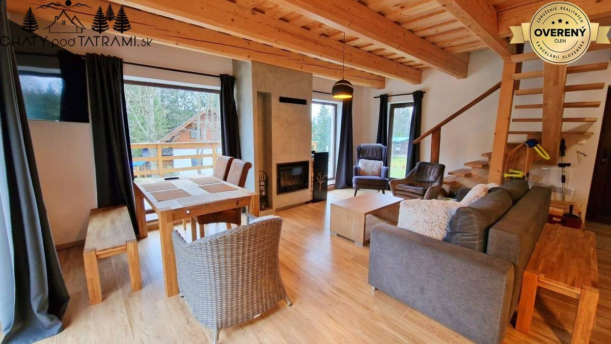 Nová 4i chata pri lese Krpáčovo Nízke Tatry