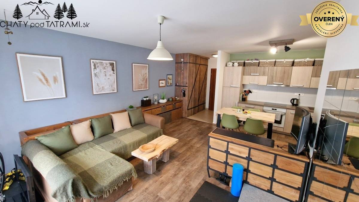 Útulný 2i byt pri lese Tále Nízke Tatry