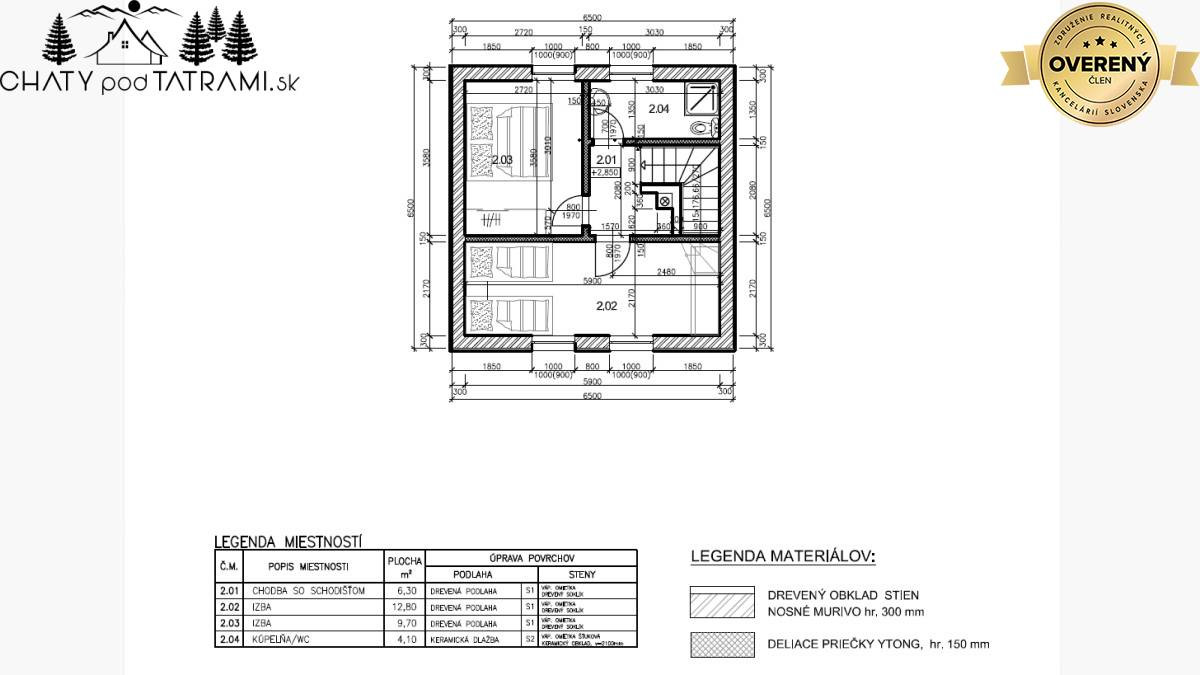 Stavebný pozemok s IS v lesnom prostredí Jarabá Nízke Tatry