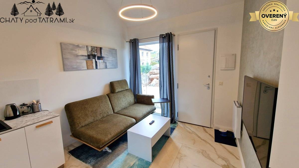 2i apartmán v rekreačnom komplexe s bazénom Nízke Tatry