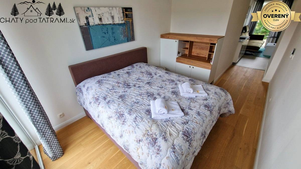 2i apartmán v rekreačnom komplexe s bazénom Nízke Tatry