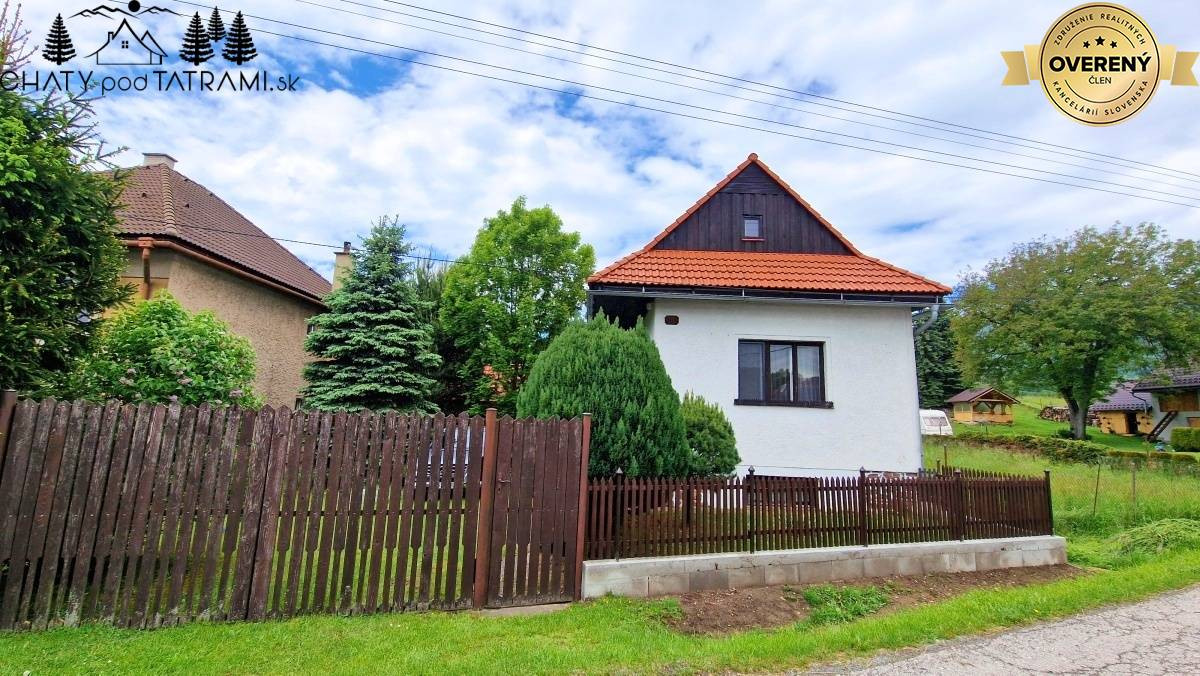 Útulná chalúpka na veľkom pozemku Jasenie Nízke Tatry
