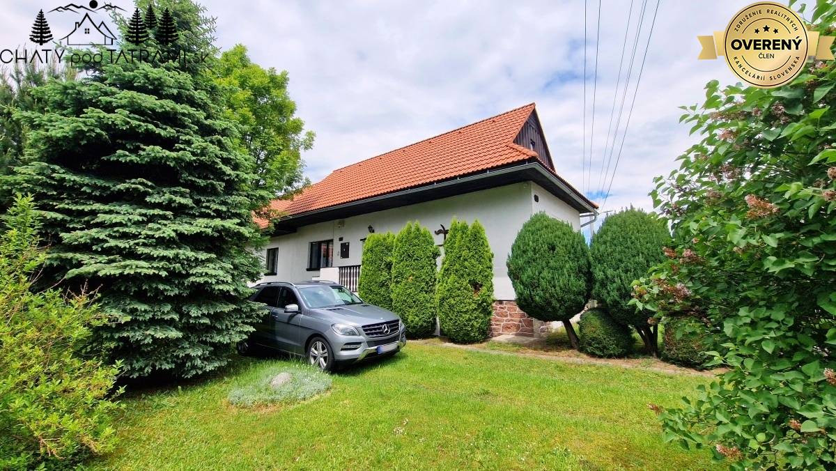 Útulná chalúpka na veľkom pozemku Jasenie Nízke Tatry
