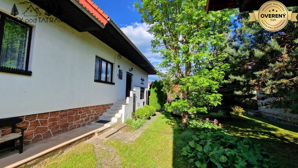 Útulná chalúpka na veľkom pozemku Jasenie Nízke Tatry