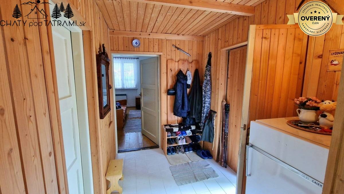 Útulná chalúpka na veľkom pozemku Jasenie Nízke Tatry