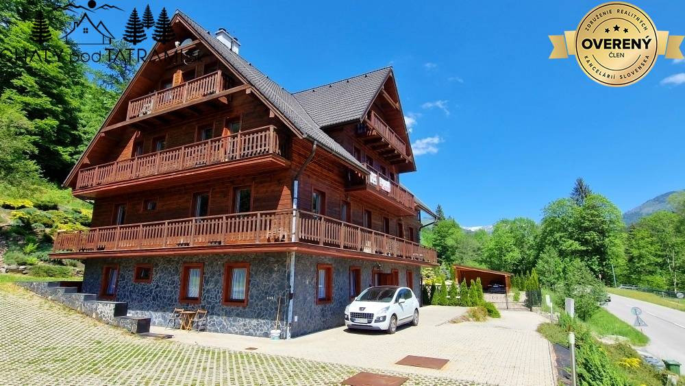 Top Cena 3i apartmán s krbom pri Hoteli Bystrá Nízke Tatry