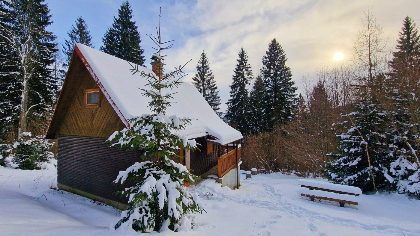 Útulná murovaná chata Tále Nízke Tatry