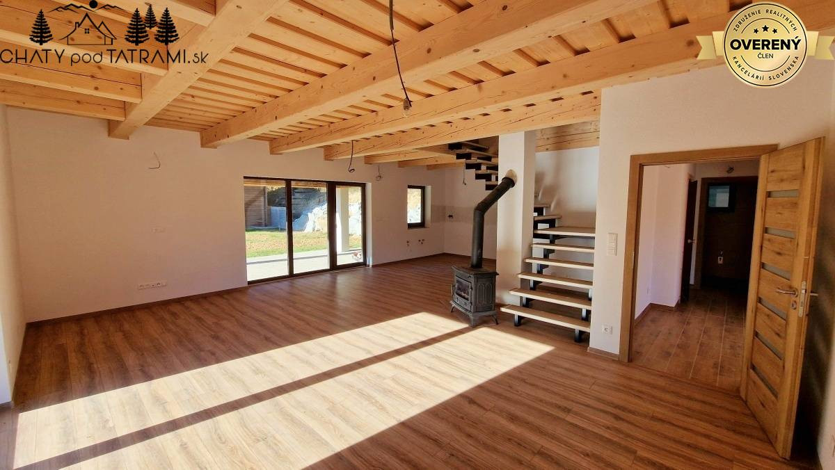 5i chalet na slnečnom pozemku Krpáčovo Nízke Tatry