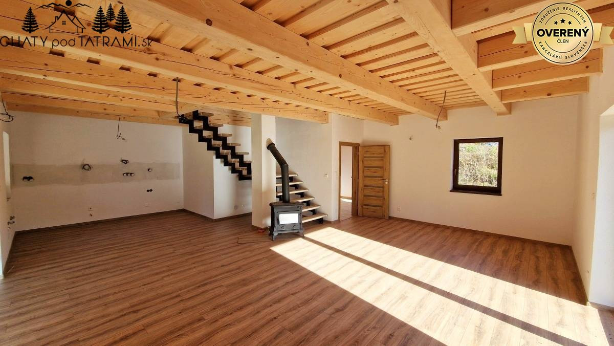 5i chalet na slnečnom pozemku Krpáčovo Nízke Tatry