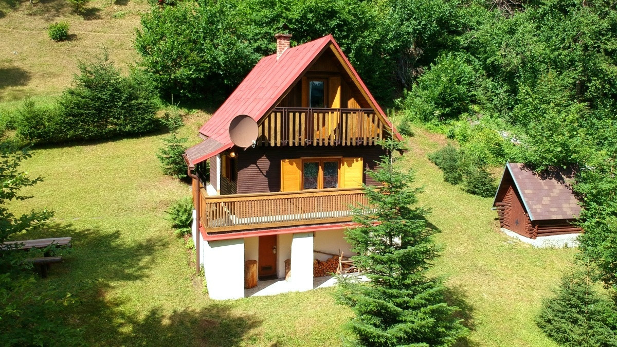 Útulná murovaná chata Tále Nízke Tatry