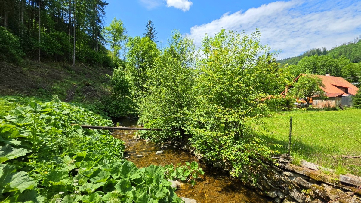 Stavebný pozemok s IS pri potoku Bystrá Nízke Tatry