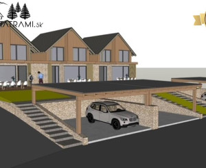 Posledná 3i chata v lyžiarskom stredisku Ski Mýto Nízke Tatry