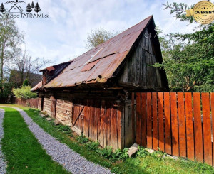 Pozemok s budovou na pokojnom mieste Mýto Nízke Tatry