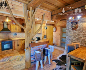Dvojapartmánová štýlová drevenica Mýto... Nízke Tatry