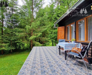 4i chata v lese pri potôčiku Krpáčovo Nízke Tatry