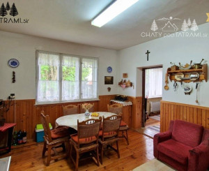 Útulná chalúpka na veľkom pozemku Jasenie Nízke Tatry