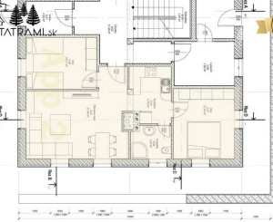 Top Cena 3i apartmán s krbom pri Hoteli Bystrá Nízke Tatry