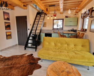 Nové chaty v lese Krpáčovo Nízke Tatry