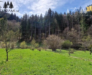 Stavebný pozemok s IS pri potoku Bystrá Nízke Tatry