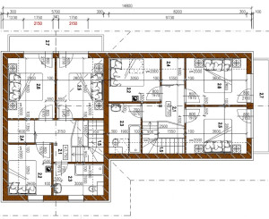 Dvojapartmánový dom pod lyžiarskym svahom Čierny Balog