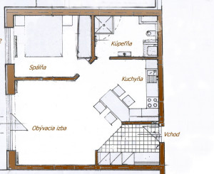 Predaj 2i apartmán s terasou a garážou Tále Nízke Tatry