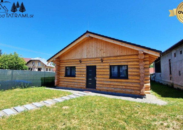 Nový 4i masívny zrub Polomka Nízke Tatry 