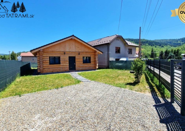 Nový 4i masívny zrub Polomka Nízke Tatry 