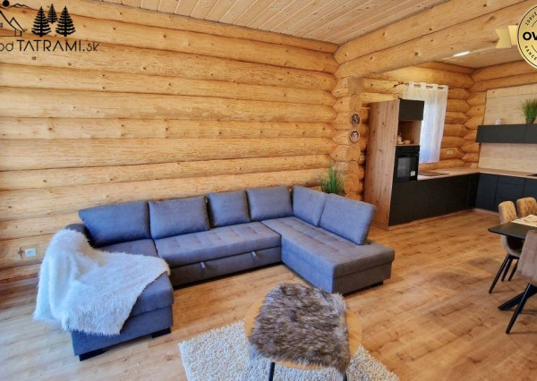 Nový 4i masívny zrub Polomka Nízke Tatry 