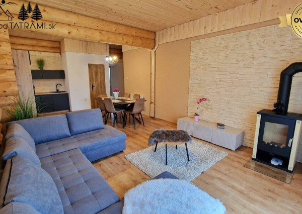 Nový 4i masívny zrub Polomka Nízke Tatry 