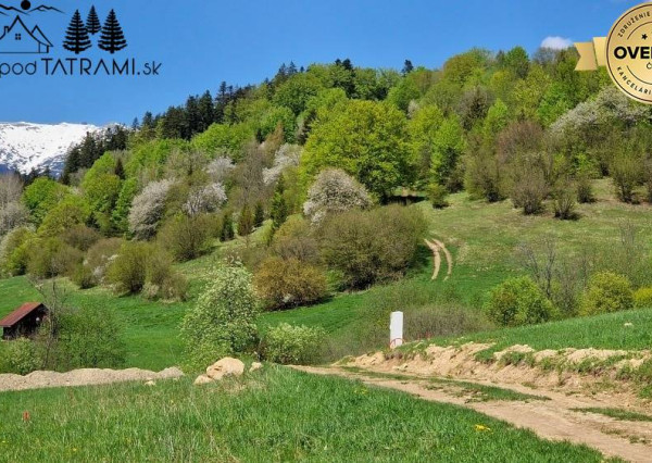 Stavebný pozemok pod Chopkom Nízke Tatry