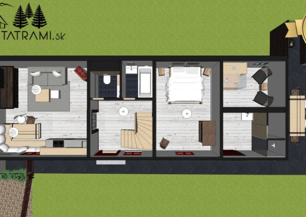 Znížená cena Tradičná 4i drevenica Mýto Nízke Tatry