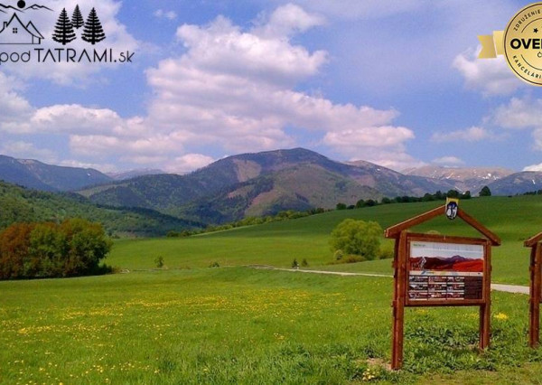 Pozemok s budovou na pokojnom mieste Mýto Nízke Tatry