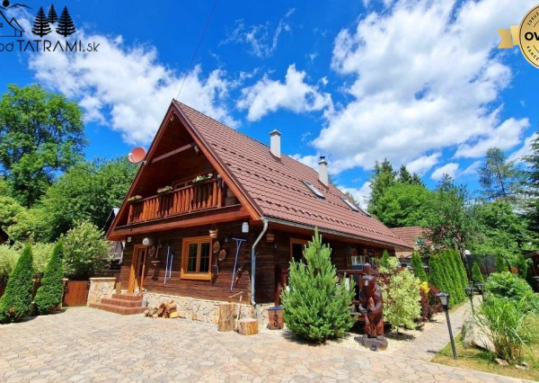 Dvojapartmánová štýlová drevenica Mýto... Nízke Tatry