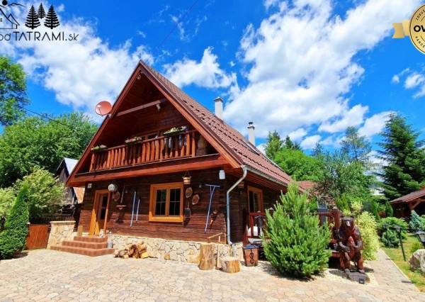 Dvojapartmánová štýlová drevenica Mýto... Nízke Tatry