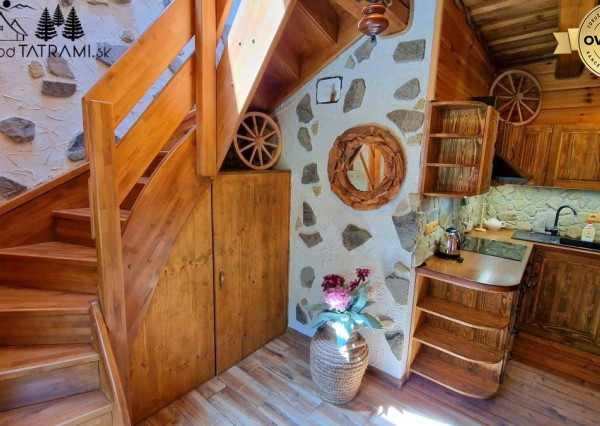 Dvojapartmánová štýlová drevenica Mýto... Nízke Tatry