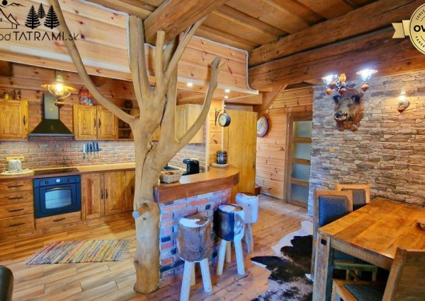 Dvojapartmánová štýlová drevenica Mýto... Nízke Tatry