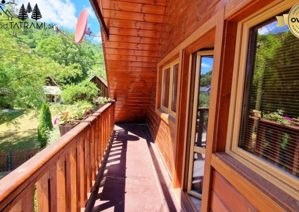 Dvojapartmánová štýlová drevenica Mýto... Nízke Tatry