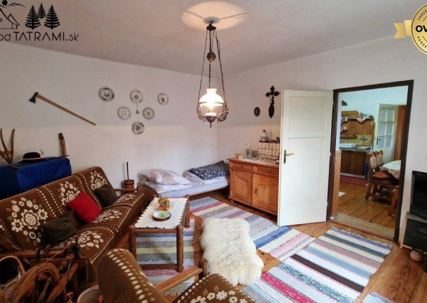 Útulná chalúpka na veľkom pozemku Jasenie Nízke Tatry