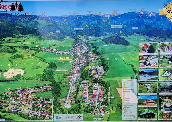 Útulná chalúpka na veľkom pozemku Jasenie Nízke Tatry