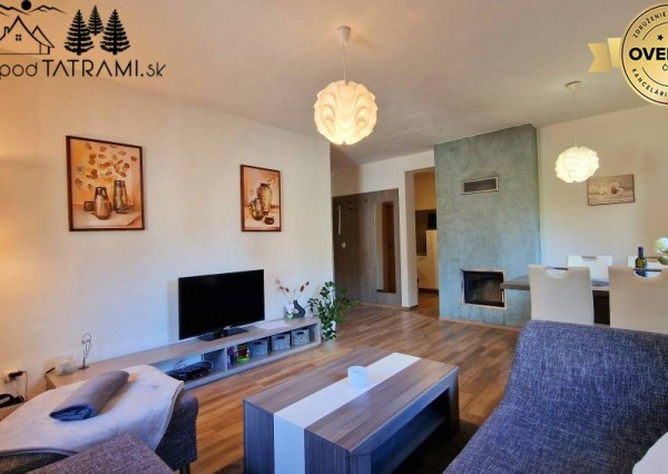 Top Cena 3i apartmán s krbom pri Hoteli Bystrá Nízke Tatry