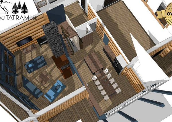 Rekreačný pozemok pri Hoteli Bystrá Nízke Tatry