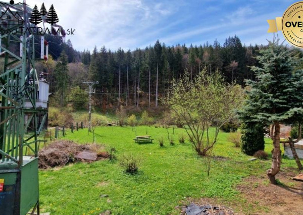 Stavebný pozemok s IS pri potoku Bystrá Nízke Tatry