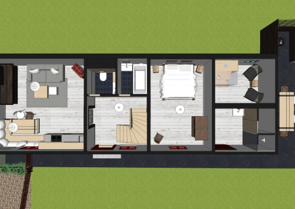 Tradičná 4i drevenica Mýto Nízke Tatry