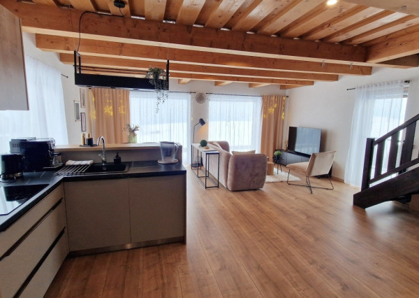 Dvojapartmánový dom pod lyžiarskym svahom Čierny Balog