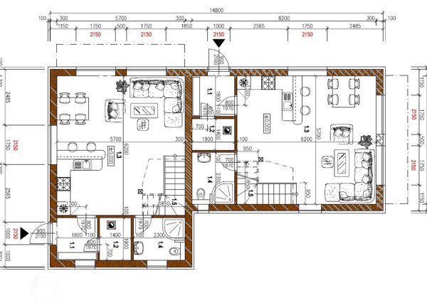 Dvojapartmánový dom pod lyžiarskym svahom Čierny Balog