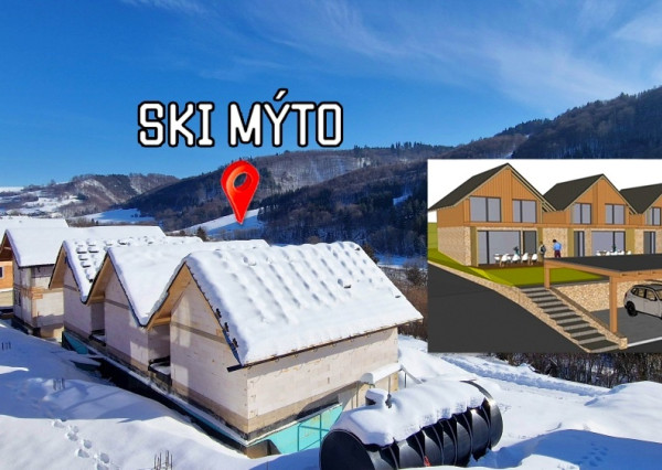 Skolaudovaná 3 izbová chata v Ski Mýto - Nízke Tatry
