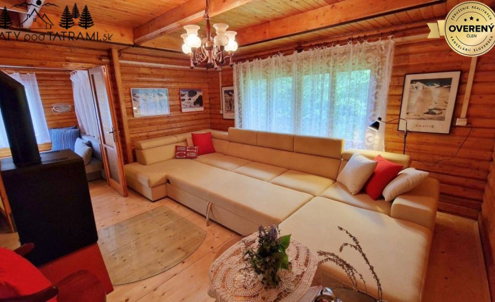 4i chata v lese pri potôčiku Krpáčovo Nízke Tatry - fotografia 11